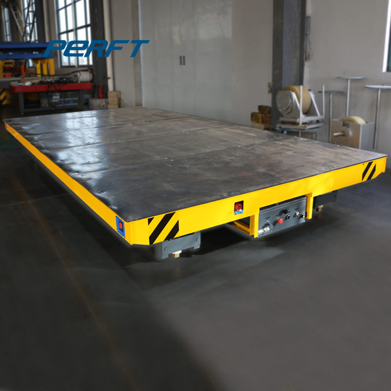 50 ton electric transfer trolley for warehouse handling 